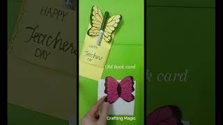 DIY TEACHERS DAY CARD #shorts#youtubeshorts#craftingmagic