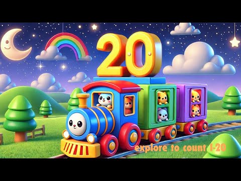 Learn Numbers 1 to 20: Fun Counting Song for Kids with Animation & Educational Fun! 3D kids songs