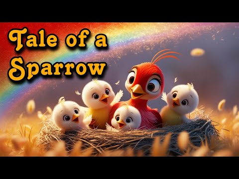 "The Sparrow's Journey: A Tale of Love, Loss, and Reunion".|Moral story | Bedtime Story.