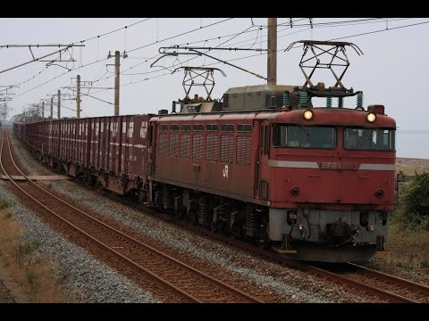 3093レ　EF81 748　EF81の代走続く　20141013