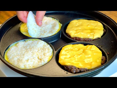 How to Make a Rice Burger! Better than buger!