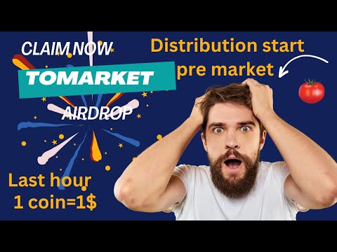 TOMARKET Airdrop Tokens Claim 😍| TOMARKET $TOMATO Token Listing Date 🔥