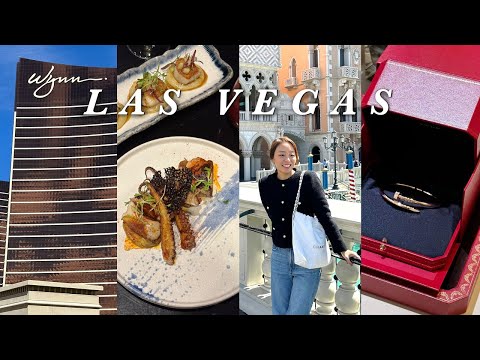 (ENG CC) EAT & SHOP✨ Las Vegas Trip VLOG | Encore Wynn Hotel (The Buffet), Chanel & Cartier + MORE