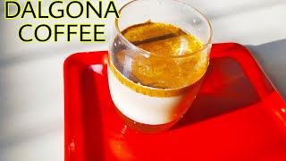 Dalgona coffee|how to make dalgona coffee in Telugu||trending DALGONA COFFEE