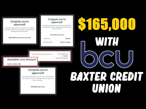 Over $165k In BCU Approvals! HIDDEN GEM No more! Baxter Credit Union