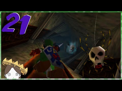 Legend of Zelda Ocarina of Time 21: Spooky enemies vs hookshot!