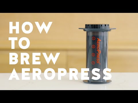 Brewing Basics : How To Brew With an AeroPress