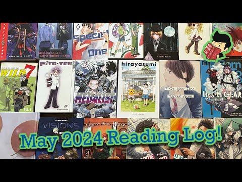 A Busy Month Full of Awesome Manga! - May 2024 Reading Log