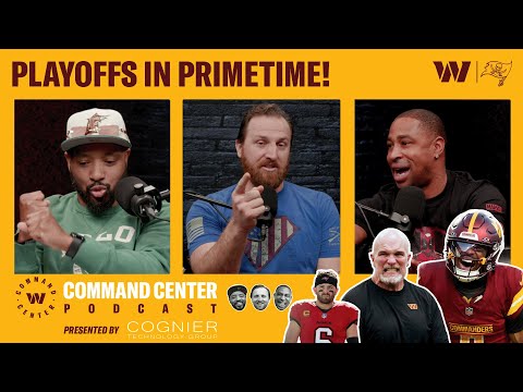 Anybody. Anywhere. Anytime. Wild Card @ Tampa Bay Bucs Preview | Podcast | Washington Commanders NFL