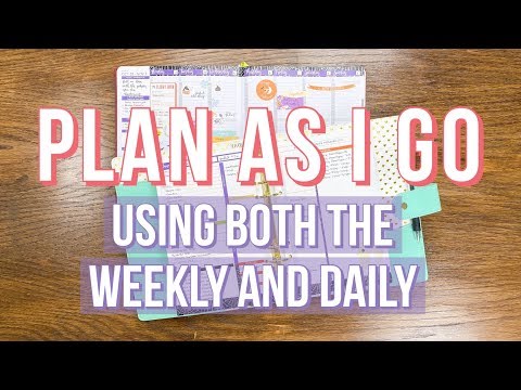 Back Planning in my Weekly Passion Planner - PAYG - Day 6