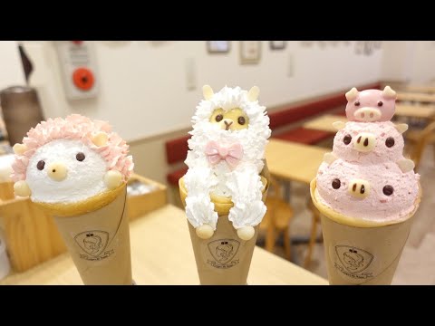 Rare cute animal crepes made by crepe craftsmen 2022