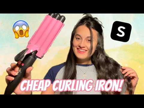 Testing a CHEAP crimping iron | Shein Product