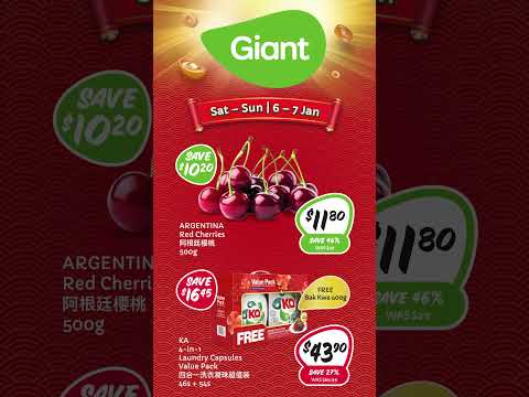 Giant CNY 2024 Huat Weekend (6 - 7 JAN)