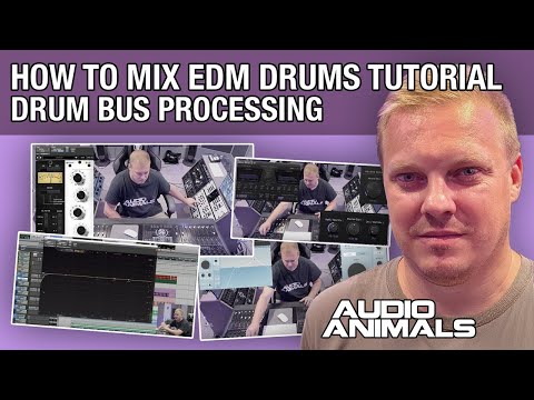 How To Mix EDM Drums Tutorial - Drum Bus Processing Part 6 Preview