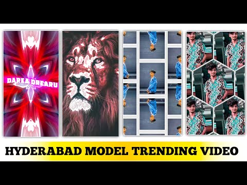 🔥New insta Trending Hyderabad Model vedio Editing in alightmotion 2022 in Telugu in mobile