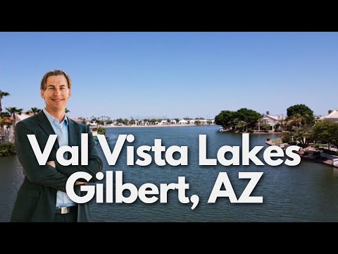 Tour of the Val Vista Lakes community in Gilbert, Arizona