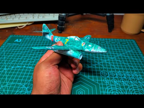 Messerschmit - Me 262 / Paperfcraft