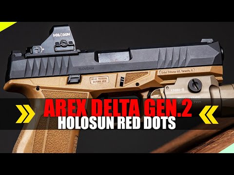 Best Holosun Red Dots for the Arex Delta Gen 2