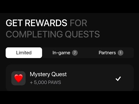 Paws Mystery Quest Not Working||Paws Mystery Quest 22 November||Paws New Task Today