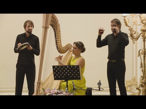 Manuel de Falla "Spanish Dance". Sofia Kiprskaya - Harp, V. Maslov, M. Vedunkin - Percussion.