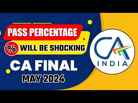 CA Final May 24 Pass Percentage | ICAI Pass Percentage | ICAI Final Toppers List | CA Final Pass %