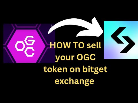 How to sell your OGC token on bitget exchange