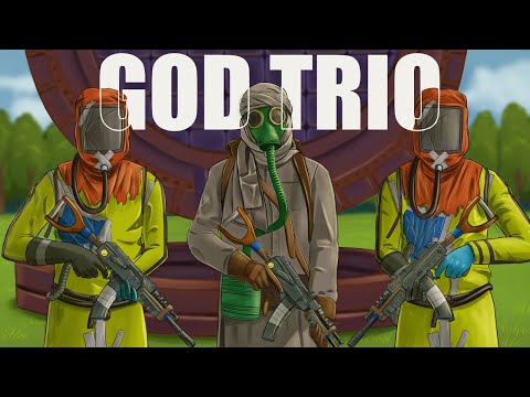 Rust - GOD TRIO vs THE MISSILE SILO