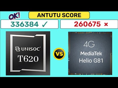 Unisoc T620 🆚 Mediatek Helio G81