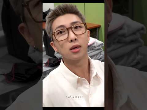 RM Was Just Wearing Glasses 😑 #bts #shorts