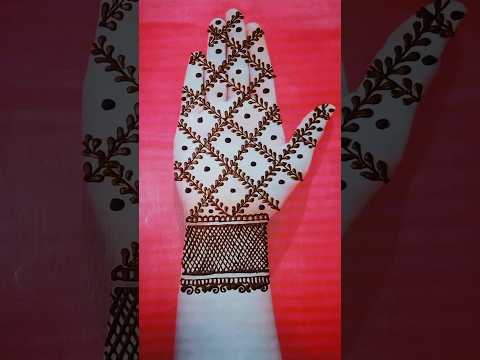 Very Easy Simple dots mehndi design #mehndi #wali #easymehndi #youtubeshorts #shorts #viral