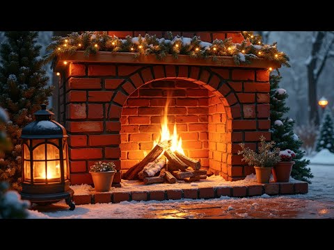 Fireplace Ambience🔥The Best Burning Fireplace Sounds for Relaxation with the Cozy Ambiance