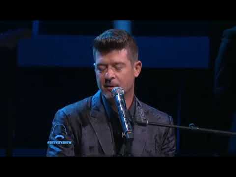 Robin Thicke ~ "That's What Love Can Do" (Live)