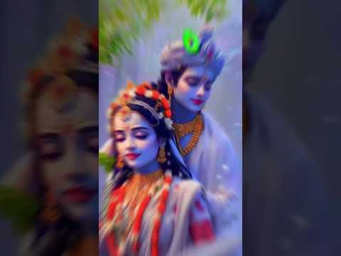 आँखों में तेरी ही, सूरत बसी है तेरी ही #radheradhe #krishna #krishnastatus  #shorts