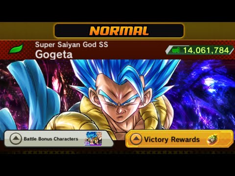 [DRAGON BALL LEGENDS] FULL POWER BATTLE (NORMAL) VS SUPER SAIYAN GOD SS GOGETA (FULL GAMEPLAY)