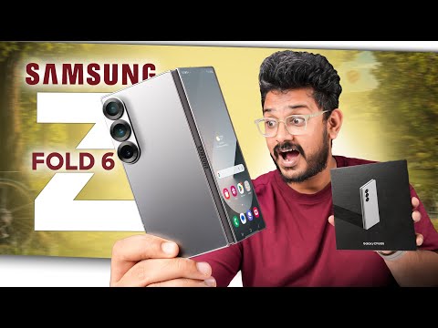 Samsung Galaxy Z Fold6 Unboxing in ಕನ್ನಡ| Snapdragon 8 Gen 3,Dynamic AMOLED 2X, Galaxy AI @1,64,999₹