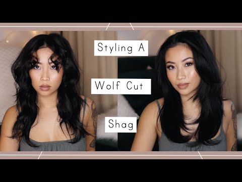 How I Style My Wolf Cut / Shag Haircut