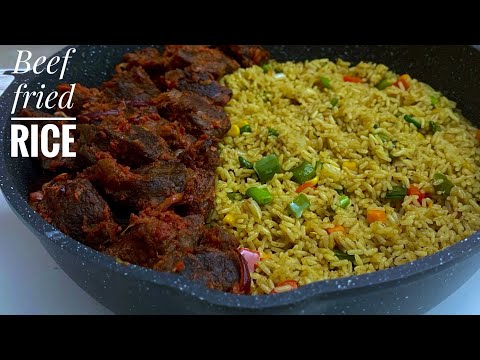 Easy and Delicious BEEF FRIED RICE for 10 People