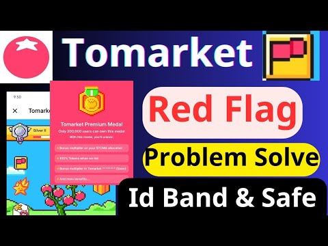 tomarket red flag update bangla! tomarket account ban solution ! tomarket red flag kya hai