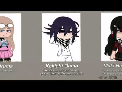 yearbook trend | kokichi | danganronpa v3