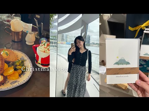 Christmas VLOG in SG (2nd year)🎄在新加坡度过气氛满满的圣诞节🌿