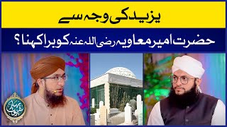 Yazeed Ki Waja Se Hazrat Ameer Muawiya Ko Bura Kehna | Hazrat Muawiya Aur Yazeed | Mufti Madni Raza