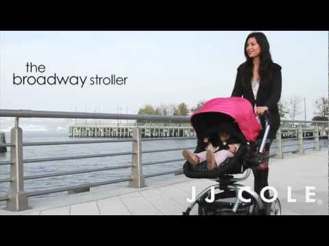 JJ Cole Deluxe Stroller - The Broadway all-in-one with 360 degree spin