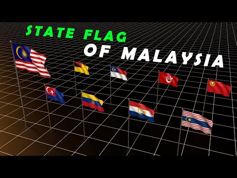 State Flags of Malaysia | Province Flags of Malaysia | All Malaysian State Flags