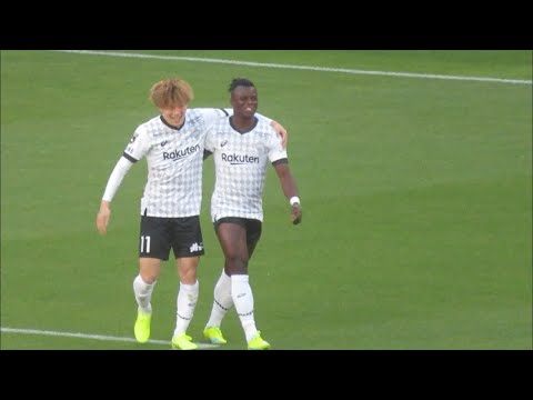 マシカ選手のスルーパスから古橋亨梧選手のゴール　鹿島アントラーズ(1-1)ヴィッセル神戸