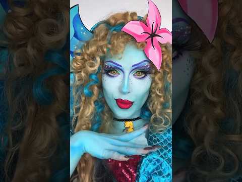 Lagoona Blue Monster High makeup! ✨