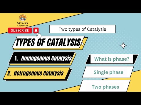 Homogenous and Heterogenous Catalysis|What is phase|single phase|two phases #chemistry #catalyst