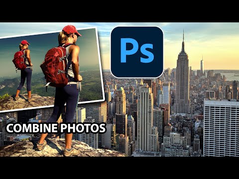 How to Combine and match photos in Photoshop 2024 for beginners