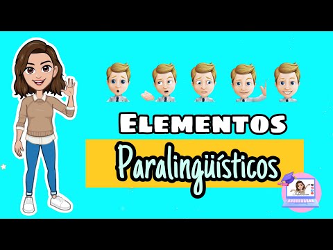 ✅​ ELEMENTOS PARALINGÜISTICOS DEL TEXTO