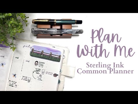 PLAN WITH ME // Sterling Ink Common Planner // July 22-28, 2024