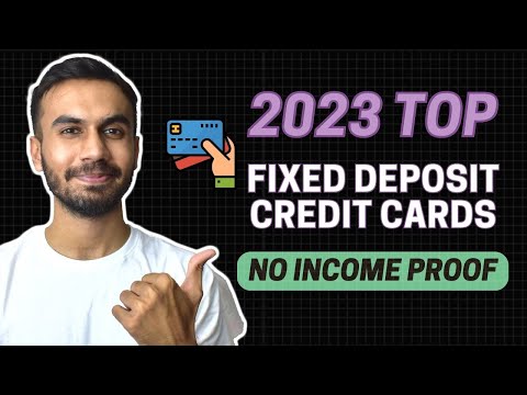 Best FD Credit Card 2023 | Credit Card Against Fixed Deposit 2023